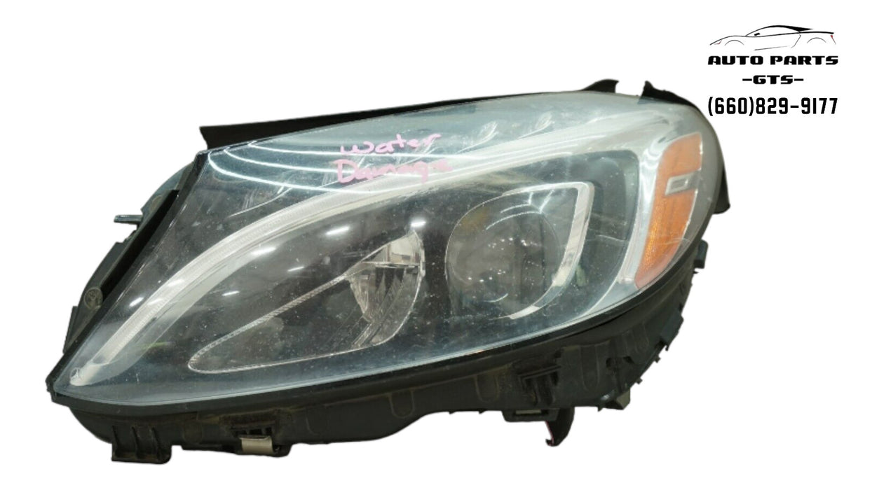 2015-2018 MERCEDES BENZ C-CLASS FRONT LEFT DRIVERS SIDE LED HEADLIGHT  *PARTS*