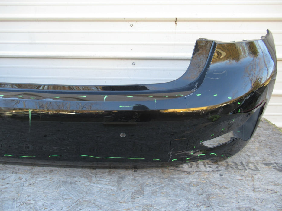 2019 - 2020 BMW 3 SERIES G20 REAR BUMPER COVER PANEL BLACK PLASTIC FACTORY OEM