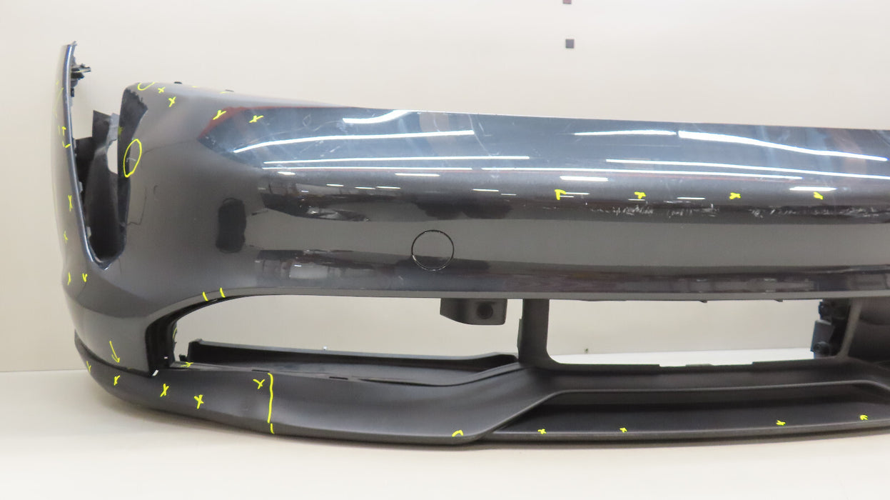 2020-2023 PORSCHE TAYCAN FRONT BUMPER COVER W/LOWER VALANCE OEM