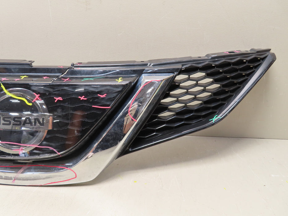 2017 2018 2019 NISSAN ROUGE FRONT UPPER RADIATOR GRILLE GRILL OEM 62310 6MD5A
