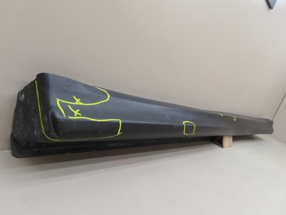 2011-2023 MITSUBISHI OUTLANDER SPORT LEFT SIDE SKIRT ROCKER PANEL OEM 6512A387Z