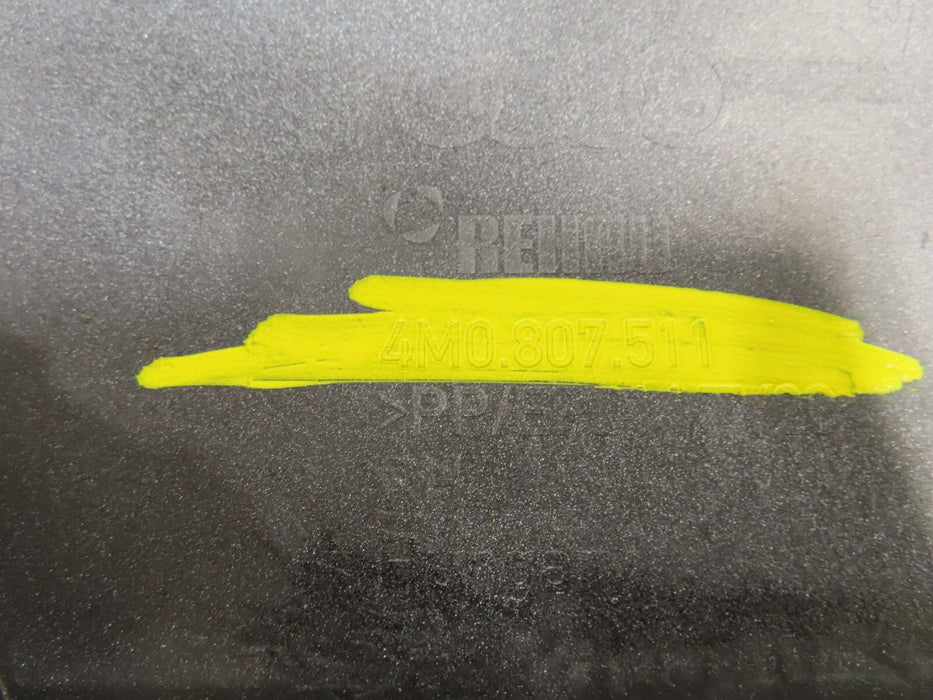 2017-2020 AUDI Q7 UPPER REAR BUMPER COVER OEM P/N 4M0807511