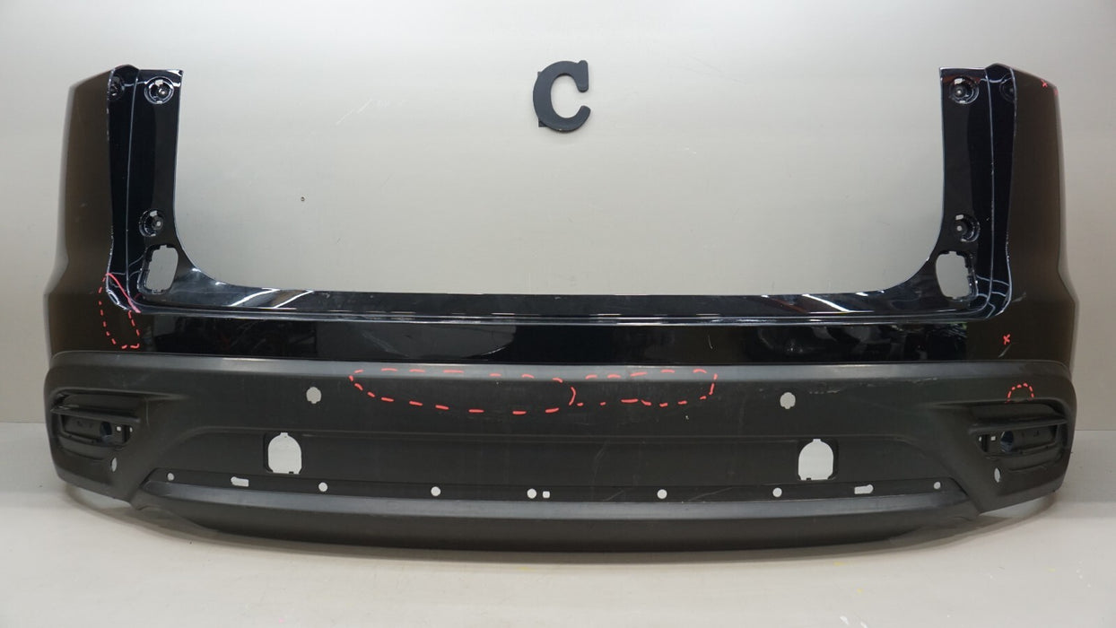 2016-2020 MAZDA CX-9 TOURING REAR BUMPER COVER W/ SENSOR HOLE OEM TK48-50-221