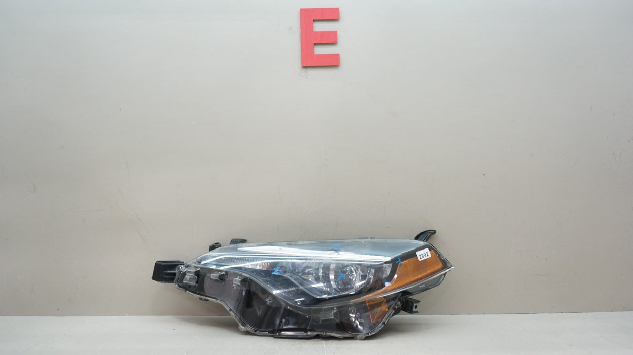 2017-2019 TOYOTA COROLLA FRONT LEFT DRIVERS SIDE LED HEADLIGHT OEM