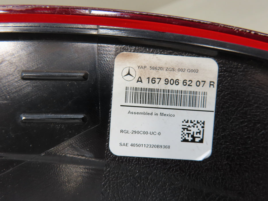 2020-2023 MERCEDES GLE63 GLE 53 RIGHT RH  SIDE LED TAIL LIGHT LAMP OEM