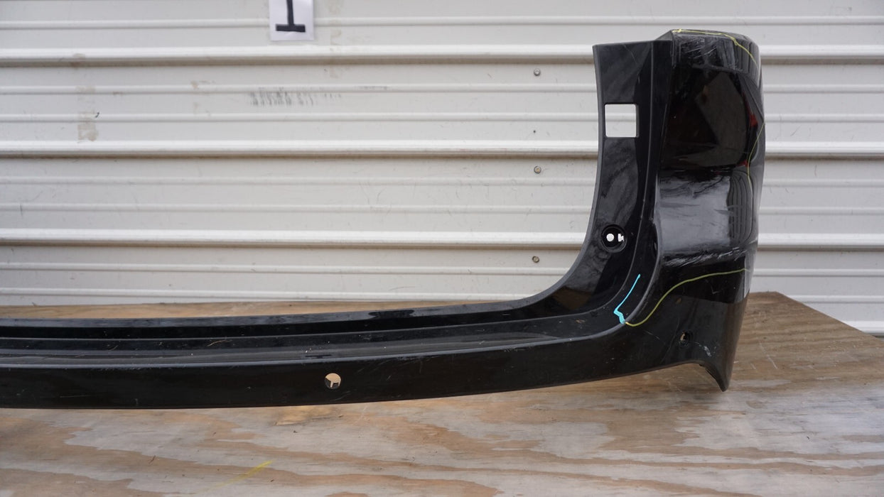 2022 JEEP GRAND CHEROKEE REAR UPPER BUMPER COVER W/ SENSOR HOLES 6XP33TRMAC OEM