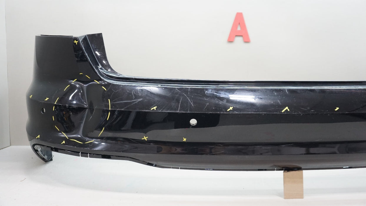 2017-2019 AUDI A4 S LINE REAR BUMPER COVER PANEL OEM 8W5807511M
