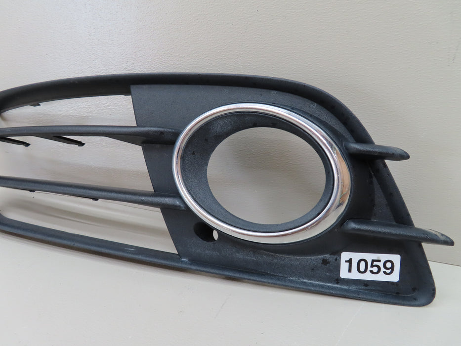 2008-2012 AUDI S4 LEF FOG LIGHT BEZEL TRIM GRILL OEM