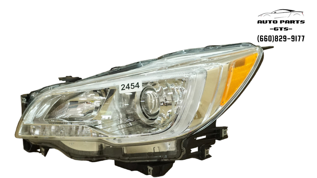 2015-2017 SUBARU LEGACY FRONT LEFT DRIVER SIDE HEADLIGHT HALOGEN OEM 15 16 17