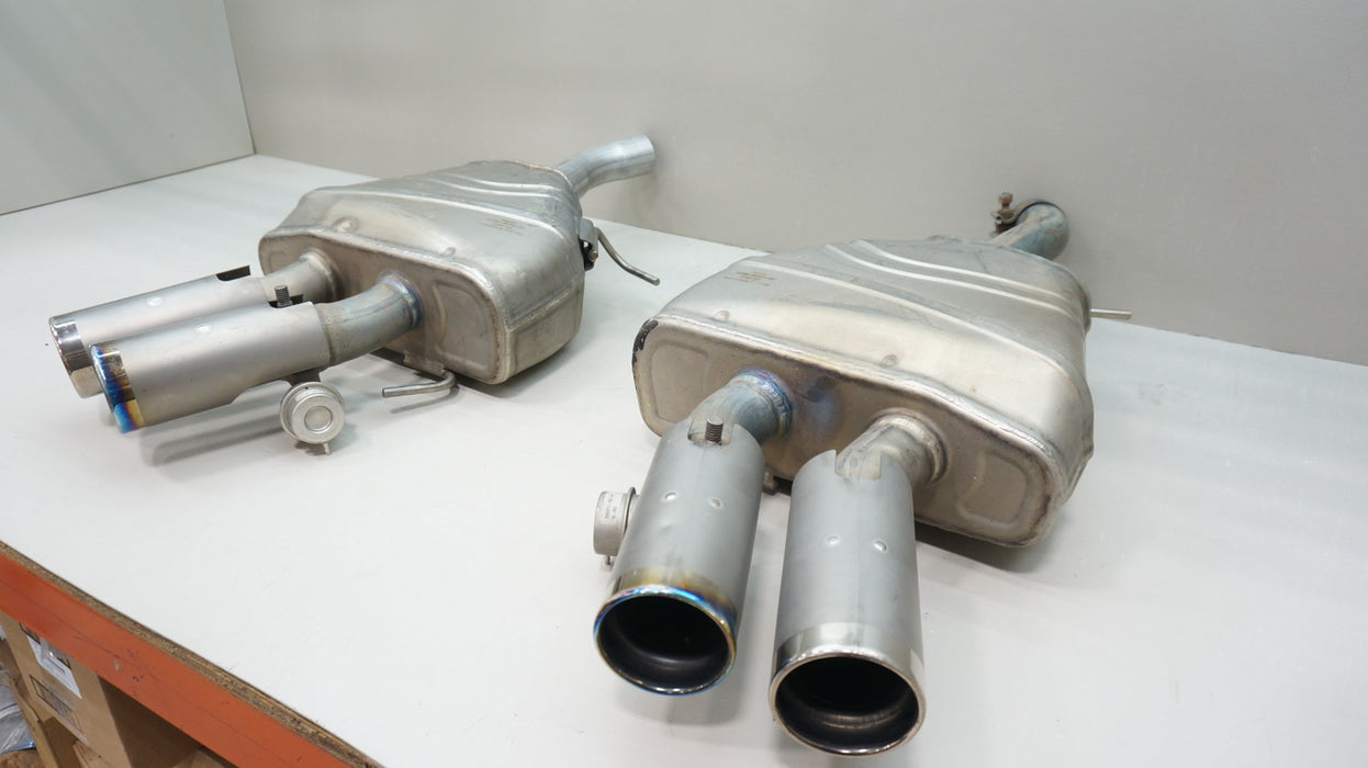2017-2020 JAGUAR F-TYPE SVR TITANIUM VALVED EXHAUST SET OEM