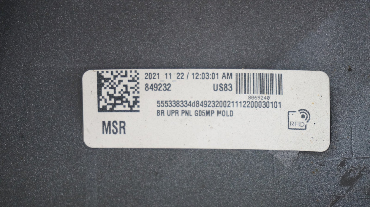 2019-2020 BMW X5 REAR BUMPER COVER PANEL OEM 8069240