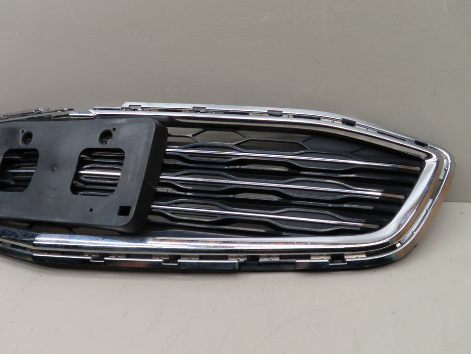 2016-2018 CHEVROLET MALIBU FRONT BUMPER CENTER GRILLE GRILL W/ LICENSE PLATE OEM
