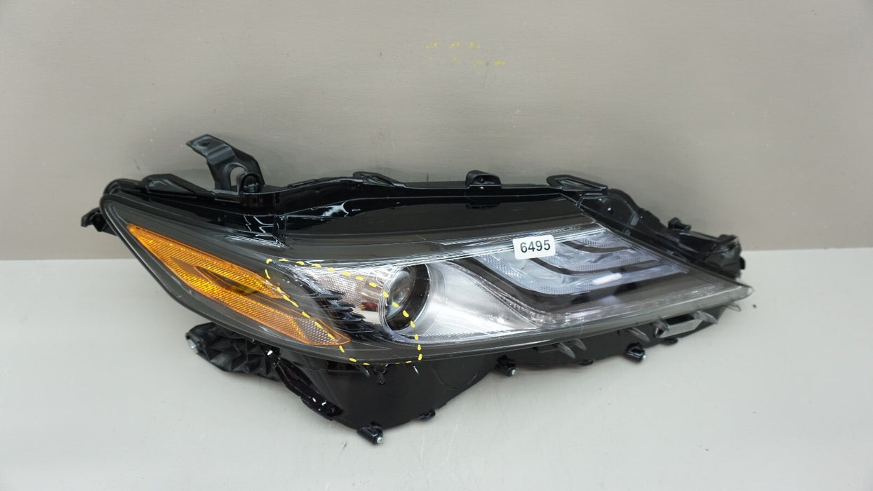 2018-2022 TOYOTA CAMRY FRONT RH RIGHT PASSENGER SIDE LED HEADLIGHT OEM