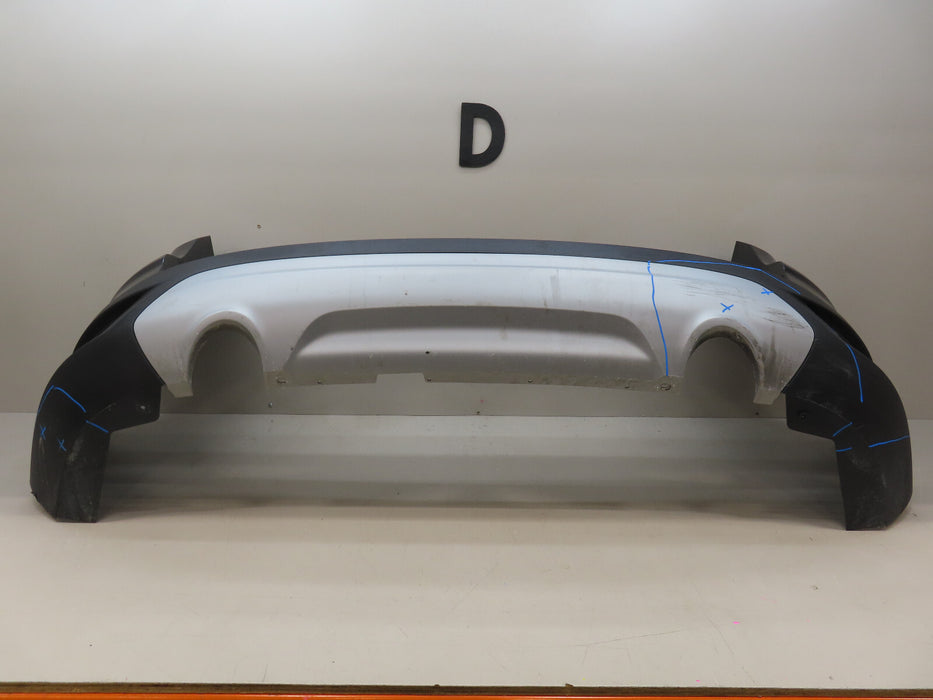 2020 2021 FORD ESCAPE REAR BUMPER COVER W/LEFT-RIGHT BUMPER CAPS W/LOWER OEM