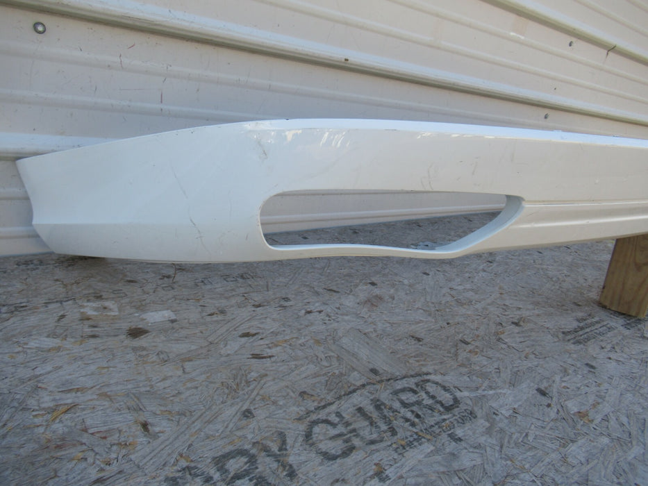 2015 - 2018 AUDI A8 REAR LOWER BUMPER COVER PANEL PLASTIC WHITE FACTORY 15 OEM