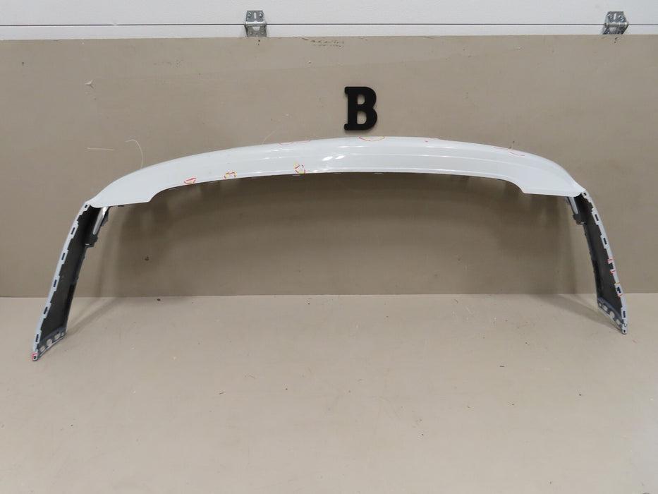 2017-2020 AUDI Q7 UPPER REAR BUMPER COVER OEM P/N 4M0807511