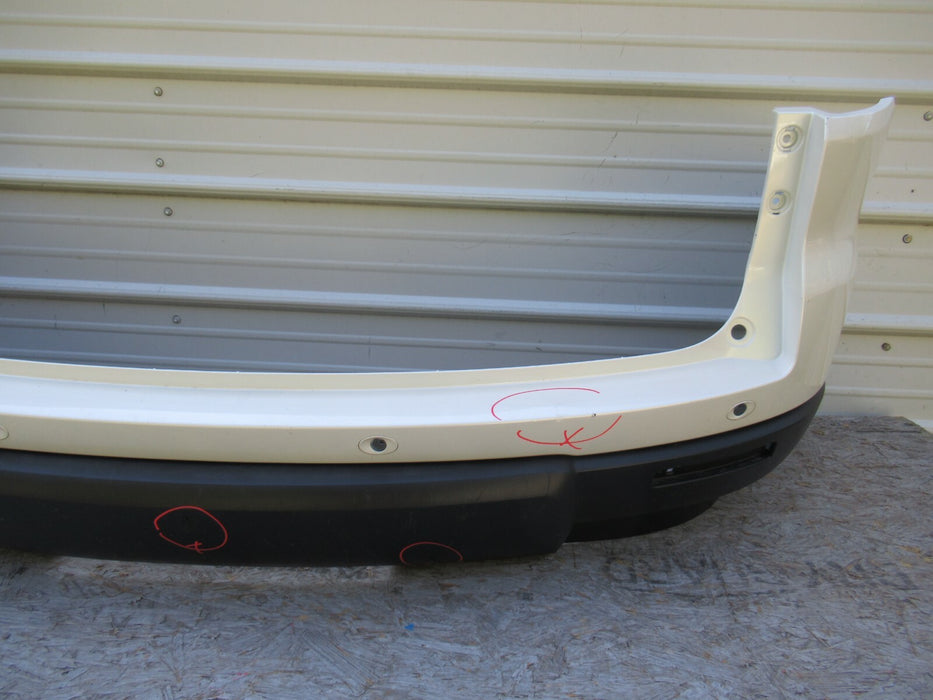 2007-2010 SATURN OUTLOOK REAR BUMPER COVER PANEL PLASTIC FACTORY 15922556 OEM