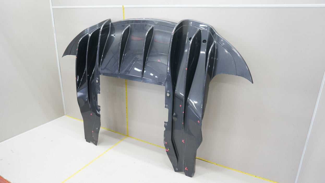 2016-2021 MCLAREN 570S 570GT REAR LOWER DIFFUSER VALANCE SPLITTER OEM 13A3797CP
