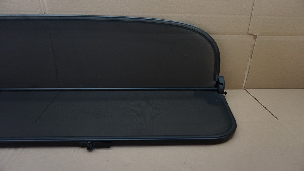 2006-2014 JAGUAR XK CONVERTIBLE REAR WINDBREAK WINDSTOP WIND DEFLECTOR BLACK OEM