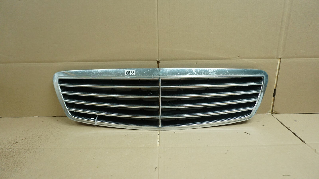 2000 2001 2002 MERCEDES-BENZ S-CLASS S500 S430 FRONT CHROME GRILL GRILLE OEM