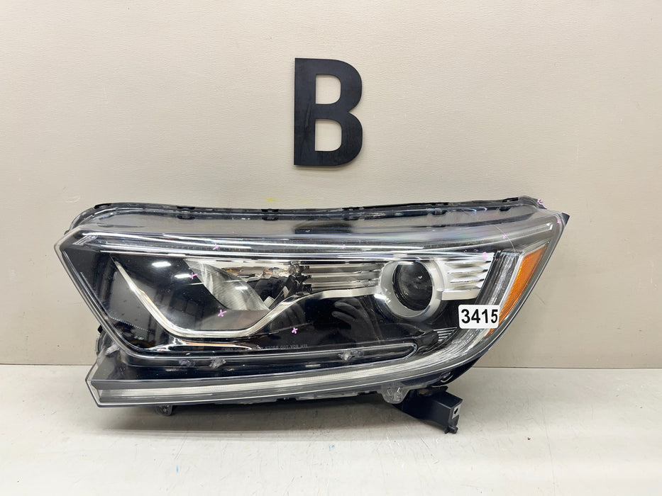 2017-2022 HONDA CR-V LEFT DRIVER HALOGEN W/LED HEADLIGHT HEADLAMP OEM