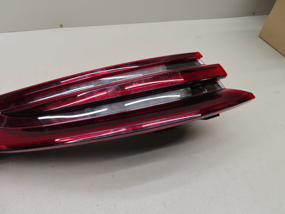 2017-2019 PORSCHE PANAMERA REAR  DRIVER SIDE LIGHT TAILLIGHT LAMP ASSEMBLY OEM