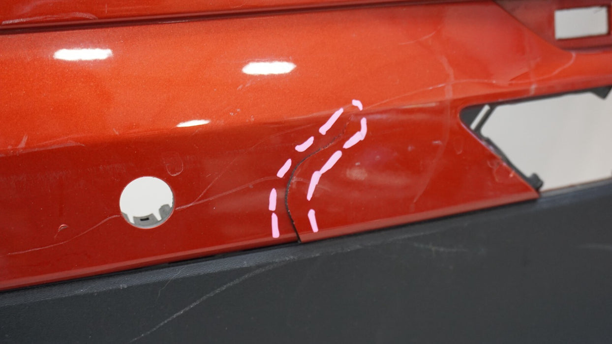2018-2019 VOLVO XC60 T5 REAR BUMPER COVER W/ LOWER VALANCE PANEL OEM 31425198