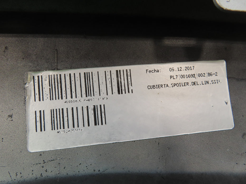2018-2020 AUDI Q5 FRONT LOWER AIR DAM DEFLECTOR COVER OEM 80A807531