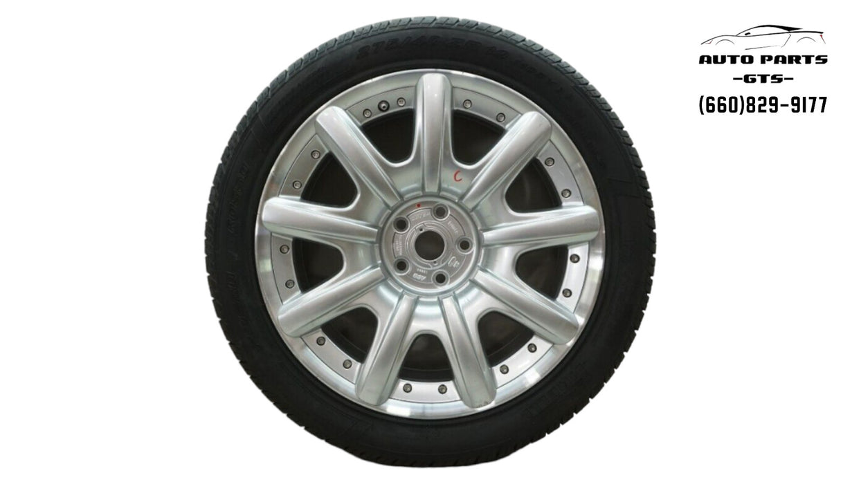 2006-2009 BENTLEY CONTINENTAL GT GTC WHEEL RIM 19X9 19" W/ TIRE 275/40 ZR19 OEM