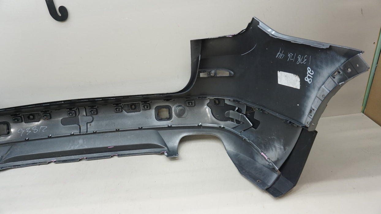 2011-2014 BMW X3 XDRIVE28I XDRIVE35I F25 REAR BUMPER COVER W/ SENSOR HOLE OEM