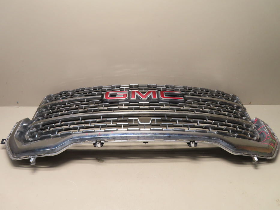 2020 2021 2022 GMC ACADIA DENALI FRONT UPPER GRILLE GRILL 84818781 OEM