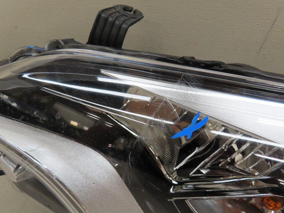 2014-2016 TOYOTA COROLLA FRONT LEFT DRIVER SIDE HEADLIGHT HALOGEN AFTERMARKET
