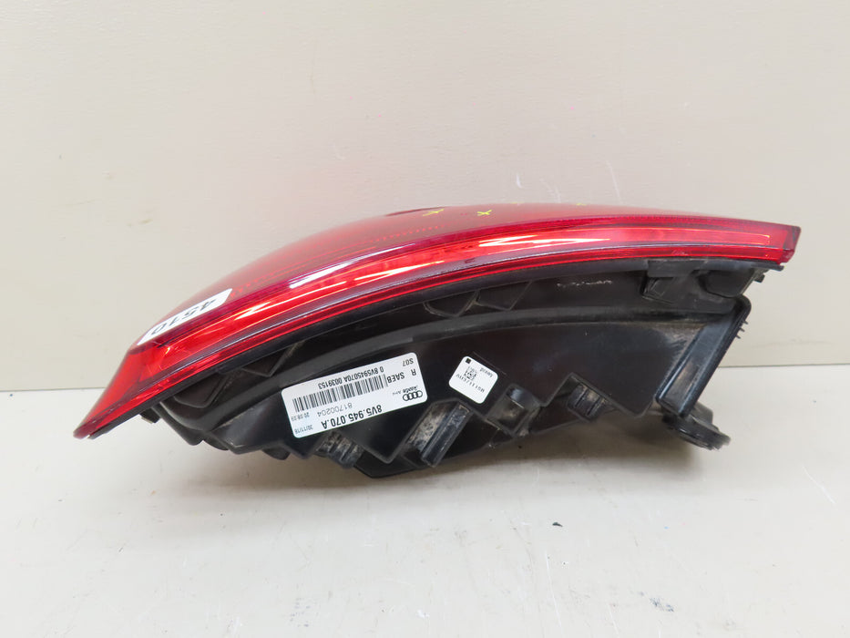 2017-2019 AUDI A3 REAR RIGHT PASSENGER SIDE TAIL LIGHT OUTER OEM 8V5945070