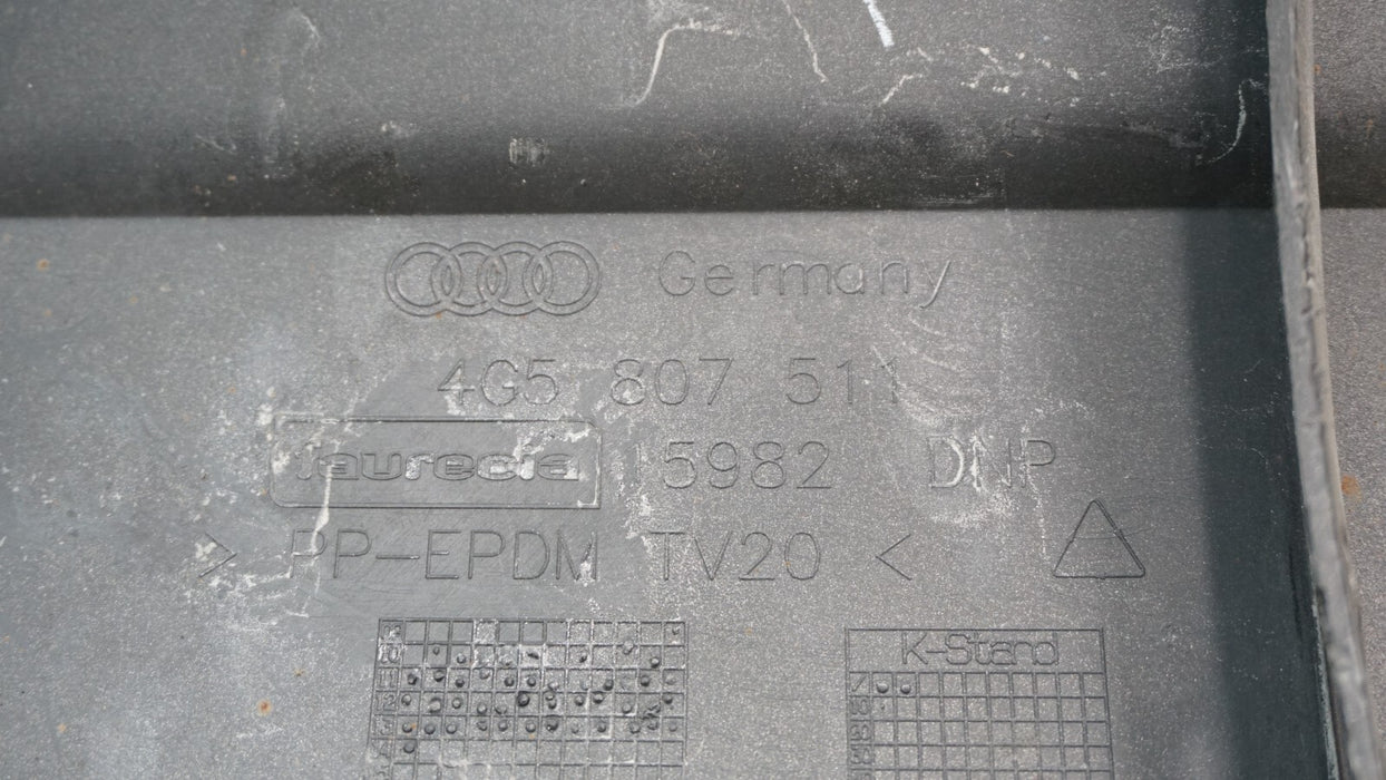 2012-2015 AUDI A6 S6 REAR BUMPER COVER PANEL OEM 4G5807511
