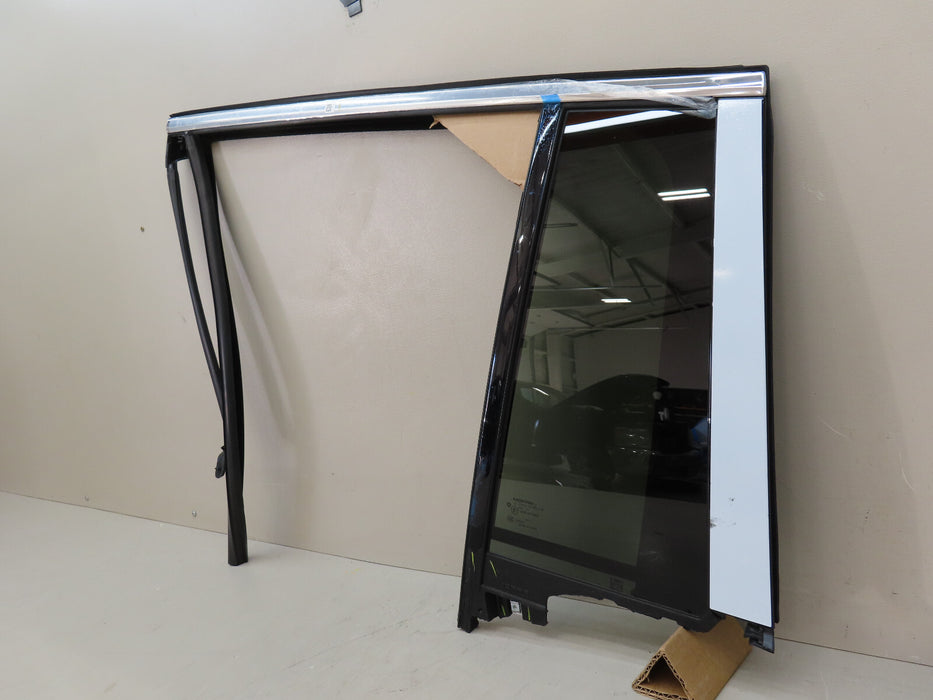2021-2022 JEEP GRAND CHEROKEE L REAR LEFT WINDOW RUN CHANNEL SEAL & GLASS OEM