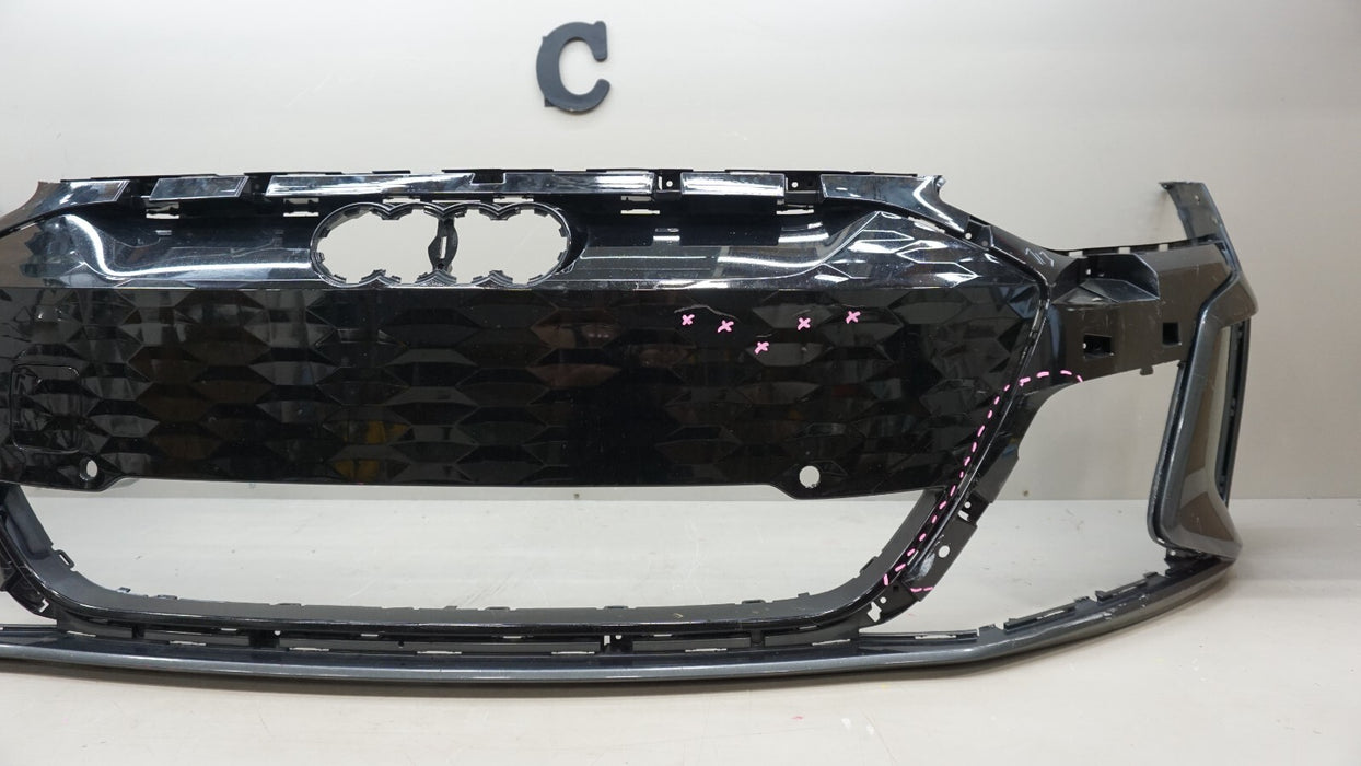 2022-2023 AUDI E-TRON GT PREMIUM PLUS PRESTIGE FRONT BUMPER COVER OEM 4J3807529