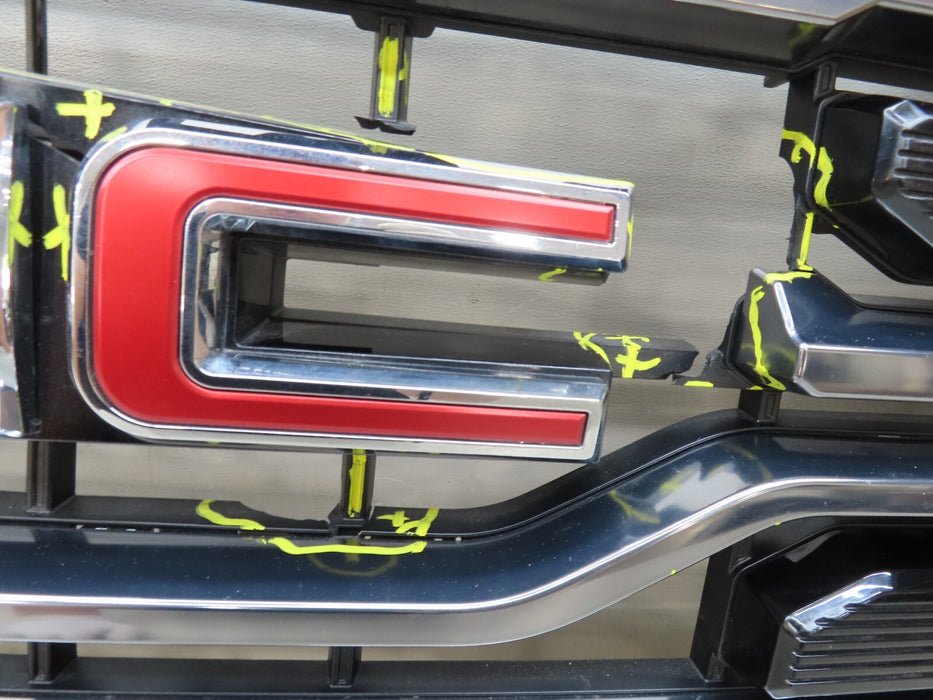 2022-2023 GMC SIERRA 1500 AT4 FRONT BUMPER GRILLE GRILL W/ EMBLEM OEM 84878063
