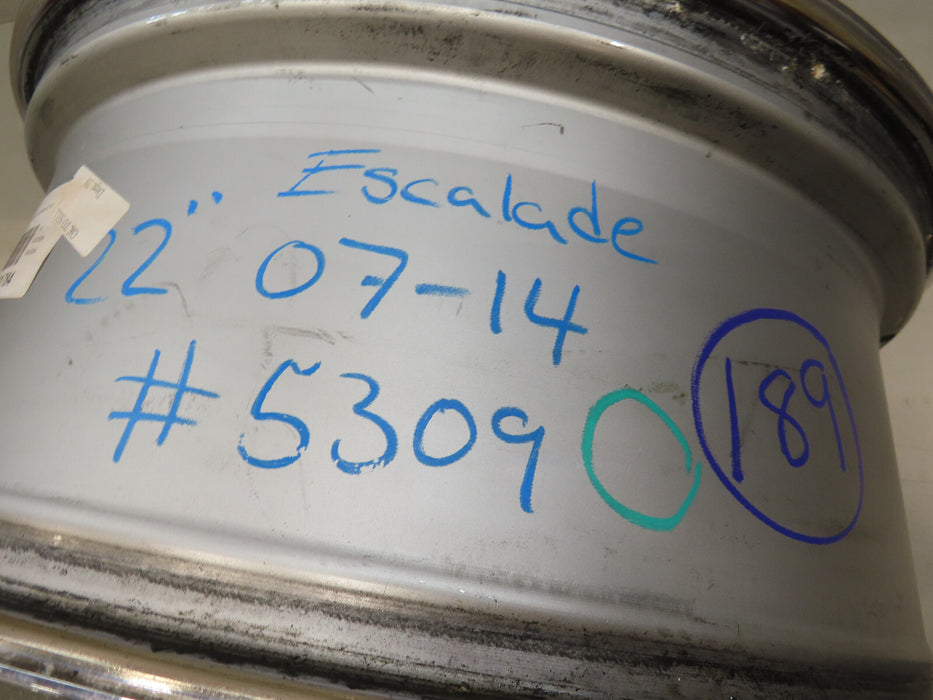 2007-2014 CADILLAC ESCALADE FACTORY RIM 22'' 22X9JX31MM OEM (P)