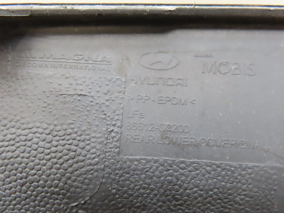 2015 2016 2017 HYUNDAI SONATA REAR LOWER BUMPER VALANCE OEM 86612-C2200