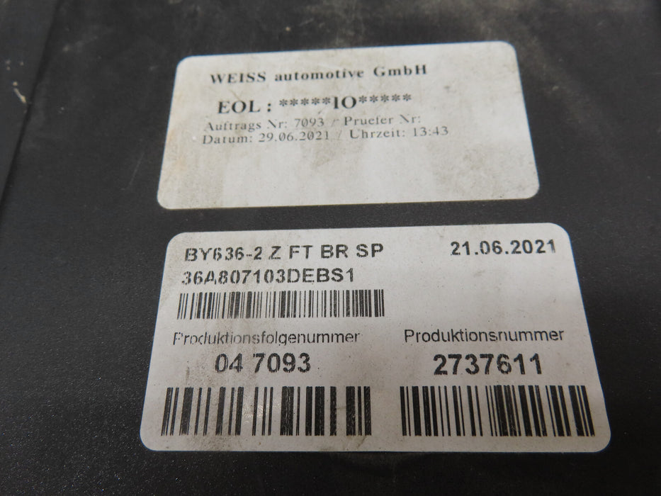 2021-2023 Bentley Bentayga BY636-2 Z Front Bumper Cover OEM 36A807103D