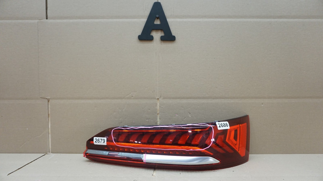2020-2022 AUDI Q7 REAR RIGHT PASSENGER SIDE TAIL LIGHT LED OEM 20 21 22