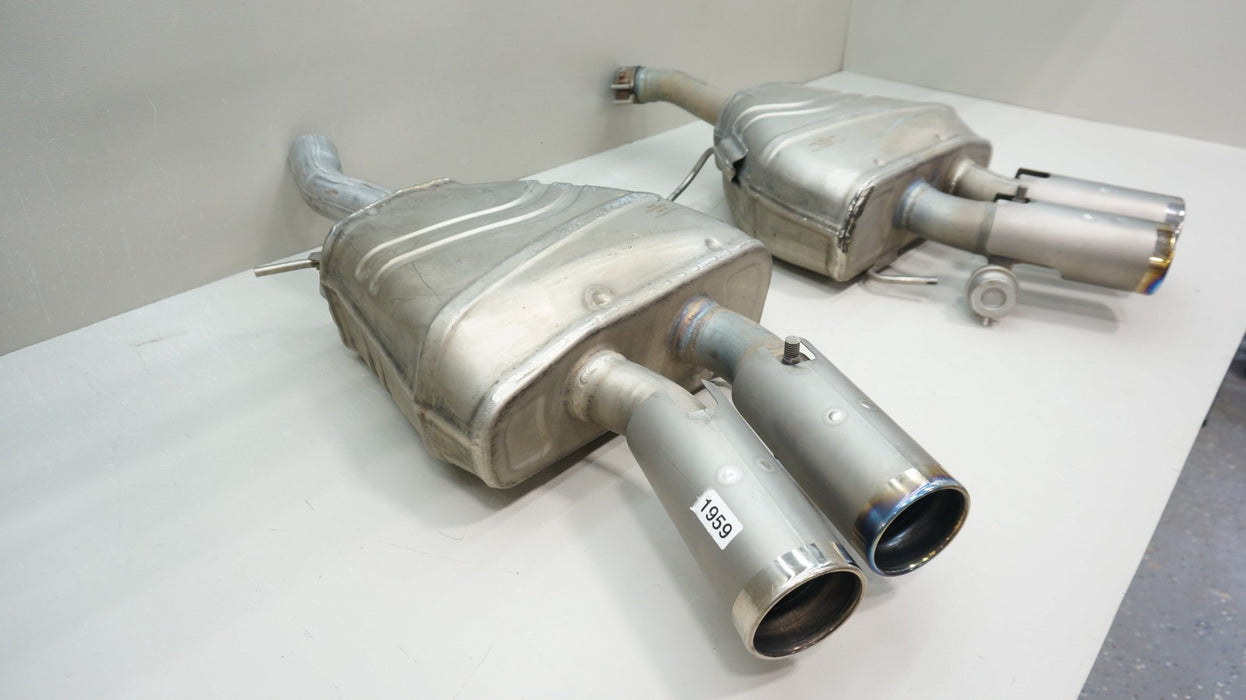 2017-2020 JAGUAR F-TYPE SVR TITANIUM VALVED EXHAUST SET OEM