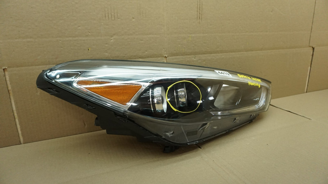 2016-2018 HYUNDAI TUCSON RIGHT PASSENGER SIDE HEADLIGHT HALOGEN AFTERMARKET