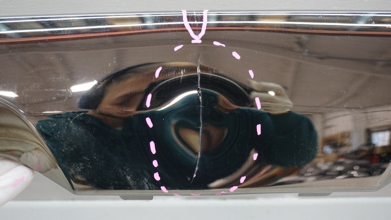 2023-2024 CHEVROELT TRAX REAR LOWER CHROME TRIM VALANCE 42771881 OEM