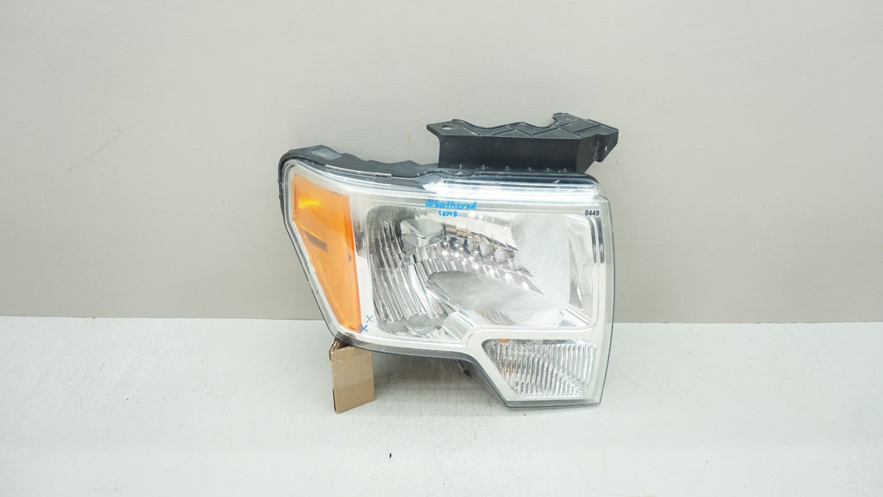 2009-2014 FORD F-150 FRONT RH RIGHT PASSENGER SIDE HALOGEN HEADLIGHT OEM