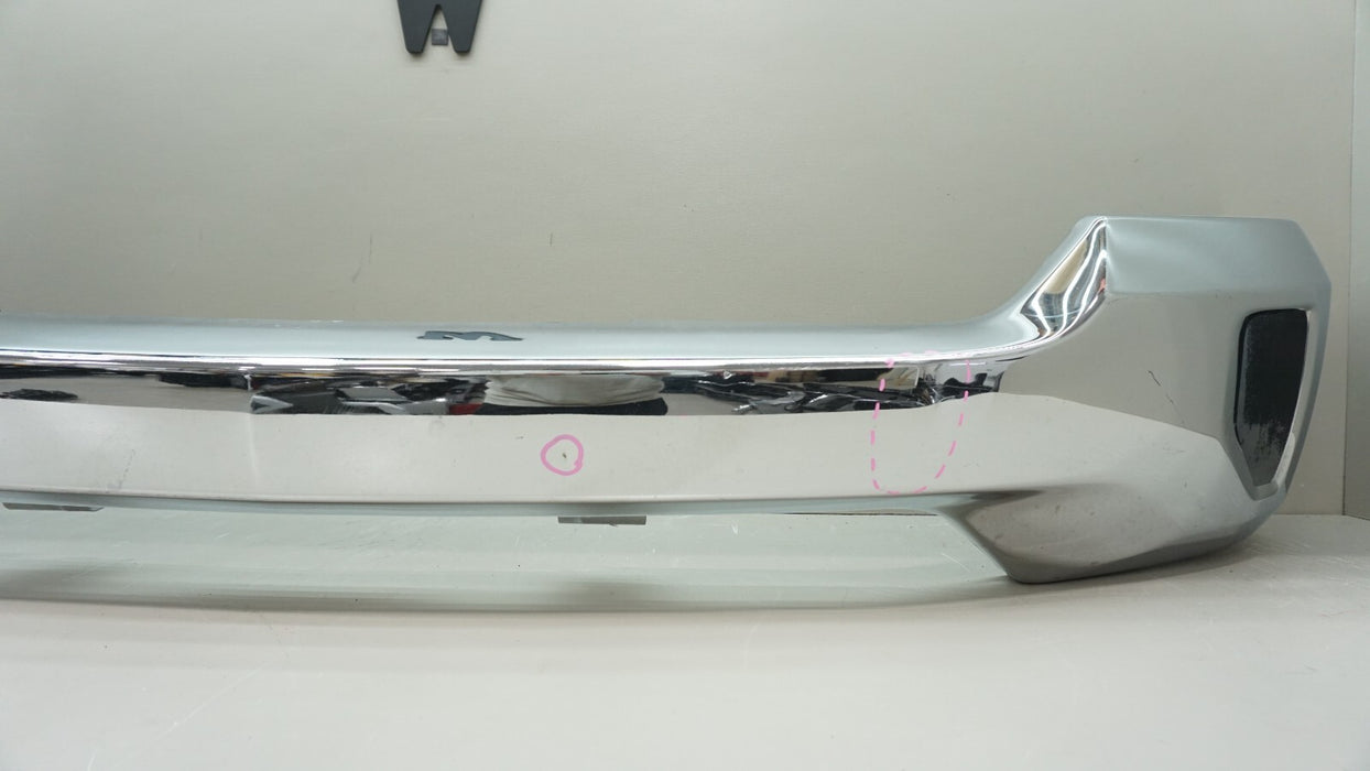 2016-2019 CHEVROLET SILVERADO 1500 FRONT BUMPER COVER CHROME 84051822 OEM