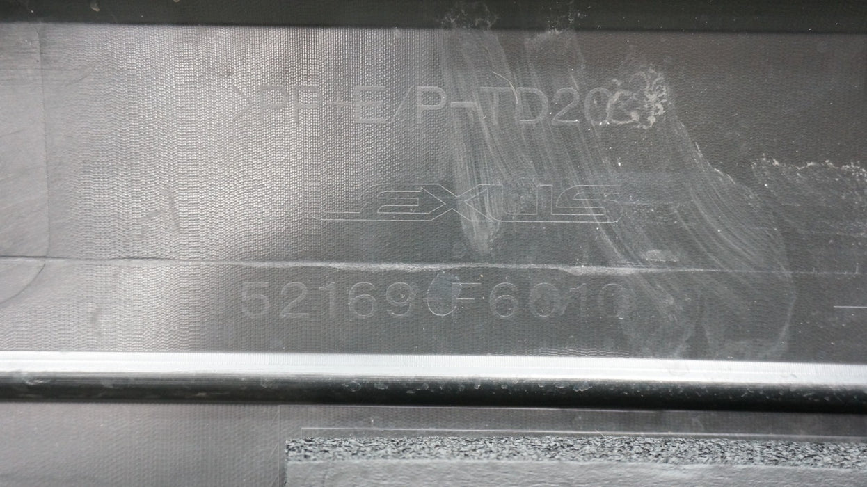 2022-2025 LEXUS NX350 REAR LOWER BUMPER VALANCE PANEL OEM 52169-F6010