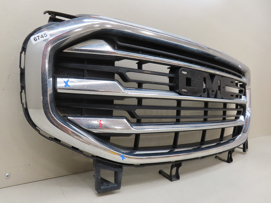 2018-2020 GMC TERRAIN FRONT BUMPER GRILLE W/O EMBLEM OEM 23196294