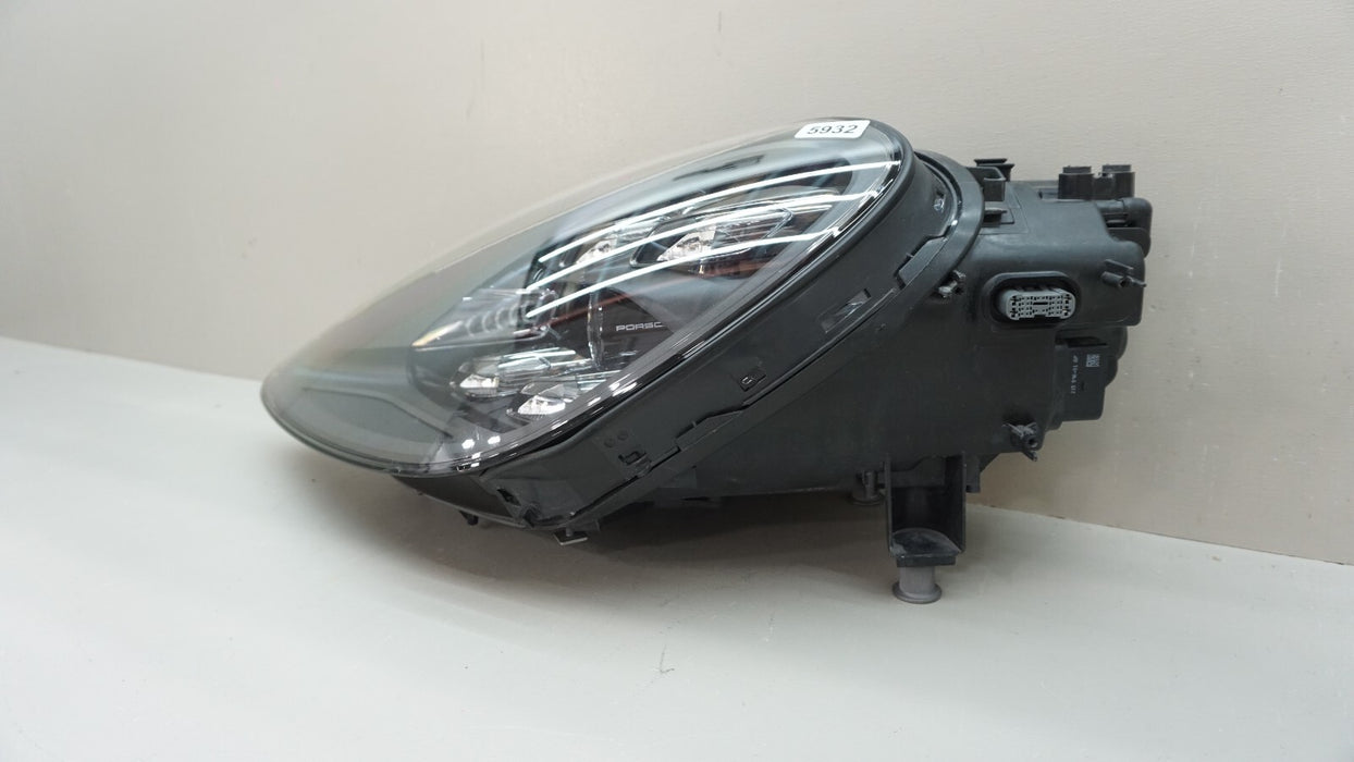 2019-2022 PORSCHE CAYENNE TURBO GTS FRONT LEFT SIDE HEADLIGHT OEM 9Y0941035K