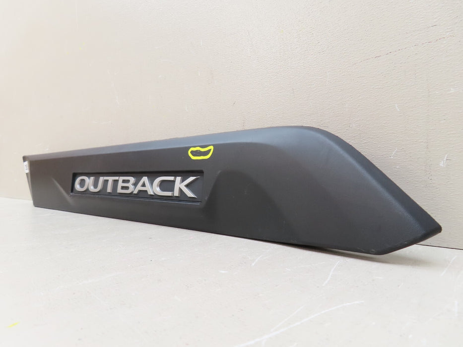 2020-2022 SUBARU OUTBACK REAR LEFT EXTERIOR DOOR LOWER MOLDING COVER TRIM OEM